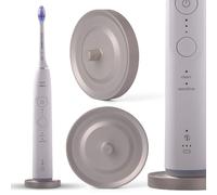 Relsy Support de Brosse à Dents électrique Philips Compatible avec Sonicare - Support de Brosse à Dents Philips argenté Facile à Monter pour Salle de Bain - Porte-Brosse autoportant en Aluminium