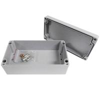 Reltech EfaBox 128-000-659 Boîtier universel 220 x 120 x 81 aluminium revêtement par poudre gris 1 pc(s)