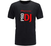 Reluctant Brand t Shirt Men 2018 Pioneer DJ Pro Letter Printed Fashionable Round Neck T-Shirts Men's Short Sleeve T-Shirt XL