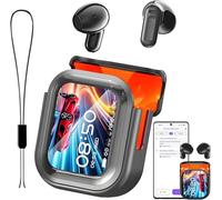 Relxhome NE20 Ecouteur Traducteur Instantané IA: Écouteur Traducteur 135 Langues, 6 Modes de Traduction, Bluetooth 6.0, Écran Tactile & Autonomie 60 h, Casque pour Voyage, Réunion, Étude
