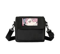 REM/Remu Sac à bandoulière imprimé anime Ramu/RAM Sac à main Sac à bandoulière Sacs d'école réutilisables et légers Sac fourre-tout Cadeaux, Type 3, 21*6*18cm
