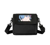 REM/Remu Sac à bandoulière imprimé anime Ramu/RAM Sac à main Sac à bandoulière Sacs d'école réutilisables et légers Sac fourre-tout Cadeaux, Type 4, 21*6*18cm