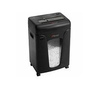 Rexel Déchiqueteuse de papier REM820 – Micro-coupe P-5 – 8 feuilles – 21 L – Noir