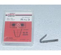 Rema 564282 Tip Top Lot de 3 lames de coupe pour Rubber Cut 414, 400, R Fix