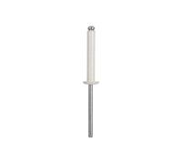 REMACHE ALUMINIO NORMAL BLANCO 4X12MM - Unid: 500