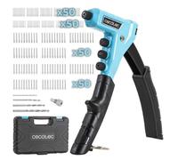 Cecotec Riveteuse manuelle FixerForce 4000 – Réglage sans clé, 4 buses et 4 forets, 400 rivets