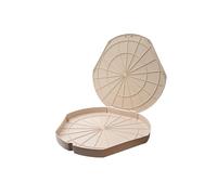 reMAIN MAINbox - Lot de 5 boîtes à pizza réutilisables en matériau recy oîte à emporter durable - Pour usage privé ou gastronomique - Convient pour pizza, lahmacun, pide, tartes flambées, etc.