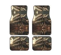 Remains of The Roman Colosseum Lot de 4 tapis de sol pour camion, convient à la plupart des voitures et camionnettes