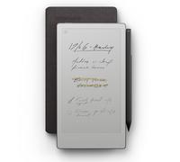 reMarkable Paper Pro Move - Ensemble folio tissé | Tablette en papier couleur ultra portable 7,3" avec marqueur, stylo et gomme et une couverture folio en tissage mosaïque - Basalte