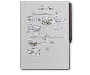 reMarkable Paper Pro avec Marker Plus | Tablette papier 11,8" avec écran couleur et éclairage de lecture, bloc-notes numérique pour mieux penser, écrire et lire
