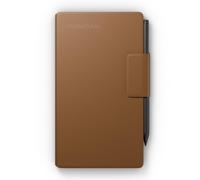 reMarkable Paper Pro Move Book Folio - Cuir Marron | Housse Book Folio en cuir de haute qualité pour tablette Paper Pro Move de 7,3", étui de protection léger