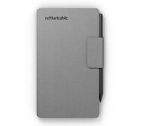 reMarkable Paper Pro Move Book Folio - Gris | Housse Book Folio en polymère tissé pour tablette Paper Pro Move de 7,3", étui de protection léger