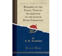 Remarks on the Fossil Turtles Accredited to the Judith River Formation (Classic Reprint)