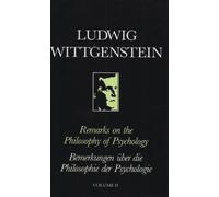 Remarks on the Philosophy of Psychology