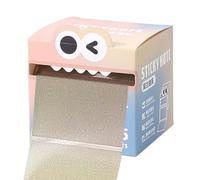 Remarques collantes, motif de monstre mignon note collante, tampons de notes de mise à gamme pastel amusants, 7,5 x 7 cm, compact et portable, fort adhésif, pour le lieu de travail
