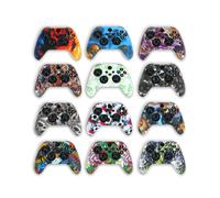 Remarques n - 1 étui de protection en silicone souple avec motif peint et impression par transfert