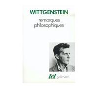 Remarques philosophiques – Gallimard