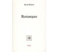 Remarques René Belletto (Auteur)