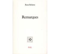 Remarques - René Belletto - P.o.l. - broché - Essai