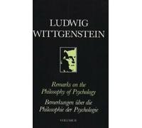 Remarques sur la philosophie de la psychologie : v. 2 Par Ludwig Wittgenstein, G. E. M.
