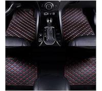 REMAZ Cuir Tapis de Voiture pour Mercedes-Benz C-Class Sedan 3.Gen (W204) 4-Door 2007-2012 2013, Antidérapant Imperméable Tous Temps Tapis Sol Voiture,C-Black Red