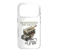 Rembobinage de la Cassette et de la Disquette de la décennie des années 90 Coque pour iPhone 17 Pro