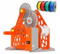 Rembobineur de Filament pour Imprimante 3D pour Bobines de 1 Kg, Rotation Douce, Enrouleur Manuel, Consommables Industriels, Idéal pour Les Passionnés d'impression 3D Et Les Artistes Textiles Blue