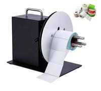 Rembobineuse automatique d'étiquettes avec taille de noyau réglable et rembobinage bidirectionnel pour une gestion efficace des étiquettes