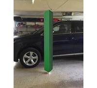 Rembourrage autocollant pour bâton de stationnement - Rembourrage durable pour bâton de basket-ball de 15,2 x 15,2 cm, 10,2 x 10,2 cm - Tapis de rechange pour terrain de basket (vert, 20 x 20 cm)
