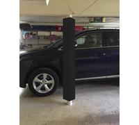 Rembourrage autocollant pour bâtons de garage - Protection de mâts de basket-ball pour poteaux de basket-ball d'extérieur de 15,2 x 15,2 cm, 10,2 x 10,2 cm, tapis de rechange pour terrains de 15,2 x