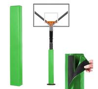 Rembourrage Carré De Poteau De Basket-Ball De 71 Pouces, Coussin De Protection Épais Et Résistant pour Poteau De Basket, pour Protection Et Sécurité Joueurs(Light Green,2PCS Diameter 6x6 inch)