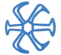 Rembourrage de Casque, Inserts de Rembourrage de Casque, Conception de Dents Douces 8,7 X 7,8 Pouces, Doublure de Casque Douce et Respirante en Silicone Lavable à Séchage Rapide