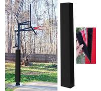 Rembourrage de panier de basket-ball - Coussin en mousse de rechange pour bâtons de 10,2 x 10,2 cm - Protection à quatre côtés pour cerceaux, garage, salle de sport, sous-sol et zones d'entraînement