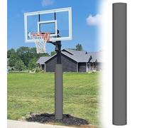 Rembourrage de panier de basket-ball, enveloppe extérieure en mousse pour la protection des poteaux, convient aux supports de 6,3 cm à 20,3 cm de diamètre, empêche les chocs et offre une sécurité