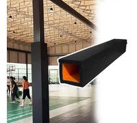 Rembourrage de panier de basket-ball extérieur - Enveloppe de sécurité en mousse pour garage, protection contre les chocs, housse essentielle pour les buts de basket-ball, empêche les blessures