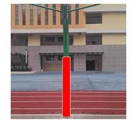 Rembourrage De Panier De Basket-ball Robuste, Coussinets Anti-collision De 5,9 Pieds De Haut, Fixation De Rembourrage De Poteau De Sécurité, For Porche De Fête Au Sous-sol(Red,Diameter 6.5inch)