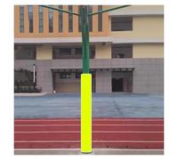 Rembourrage De Panier De Basket-ball Robuste, Coussinets Anti-collision De 5,9 Pieds De Haut, Fixation De Rembourrage De Poteau De Sécurité, For Porche De Fête Au Sous-sol(Yellow,Diameter 5.5inch)