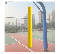 Rembourrage De Panier De Basket Cylindrique,Coussinets Souples Anti-Collision,Protection De Sécurité for Parc D'attractions De Maternelle(Yellow,Dia 16.5cm)