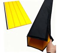 Rembourrage de poteau autocollant de 2,1 m pour envelopper les poteaux de sous-sol, protecteur de colonne de garage amovible, résistant aux intempéries, rembourrage de poteau pour aire de jeux et