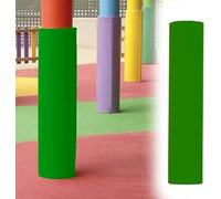 Rembourrage de Poteau Colonne Ronde Tous Temps, Housse sécurité for communauté/Aire Jeux, Coussin Protection Anti-Collision Professionnel(Green,Dia-6.5"/16.5cm)