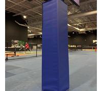 Rembourrage de poteau de 1,8 m, imperméable pour une utilisation en intérieur et en extérieur, protection de mât de jeux, convient aux colonnes de 25,4 x 25,4 cm, durable et sans danger pour les