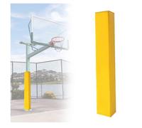 Rembourrage de Poteau de Basket-Ball 182cm, Protection Anti-Collision en Mousse Haute Densité pour Sous-Sol, Garage et Aire de Jeux, Housse de Sécurité Universelle(Giallo,11.5"X11.5"(29X29CM))