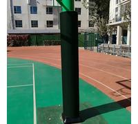 Rembourrage de poteau de basket-ball - Coussin en mousse de 1,8 m pour une utilisation en extérieur, s'adapte aux piliers de 2,5 à 25,4 cm de diamètre, idéal pour sous-sol, garage, aire de jeux