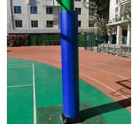 Rembourrage de poteau de basket-ball - Coussin en mousse de 1,8 m pour une utilisation en extérieur, s'adapte aux piliers de 2,5 à 25,4 cm de diamètre, idéal pour sous-sol, garage, aire de jeux