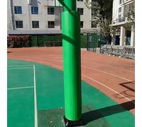 Rembourrage de poteau de basket-ball - Coussin en mousse de 1,8 m pour une utilisation en extérieur, s'adapte aux piliers de 2,5 à 25,4 cm de diamètre, idéal pour sous-sol, garage, aire de jeux