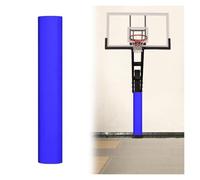 Rembourrage De Poteau De Basket-ball De 5,9 Pieds De Haut, Rembourrage Robuste Enveloppant Autour Du Poteau, Enveloppe De Poteau De Couverture De Colonne Ronde Extérieure(Blue,Diameter 8.7inch)