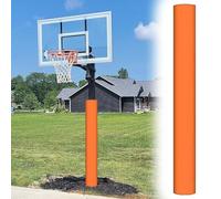 Rembourrage de poteau de basket-ball - Enveloppe de sécurité extérieure en mousse pour poteaux de 6,3 à 20,3 cm de diamètre, empêche les blessures