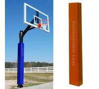 Rembourrage de poteau de basket-ball, protection imperméable pour joueur pour l'extérieur et le garage, option logo personnalisé