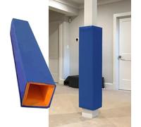 Rembourrage de poteau de basket-ball - Protection résistante aux intempéries pour terrain de jeu et sous-sol pour poteaux carrés