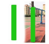 Rembourrage De Poteau De Basket-ball Robuste, Poteau Rond Enveloppant For Sous-sol, Surface En Cuir PU Et Éponge Épaissie, For Auvent De Stationnement, Panier De Basket-ball(Green,Diameter 5.5inch)